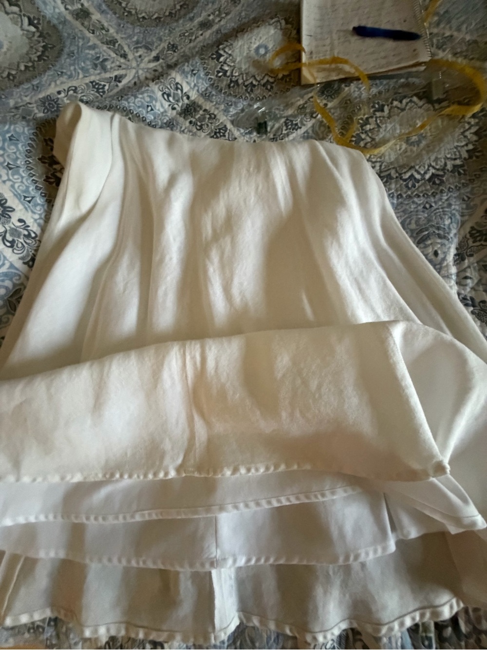 Charter Club White Skirt, sz 16 - Picture 4 of 5
